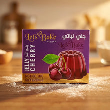 Let's Bake Götterspeise Wackelpudding Kirsche klein