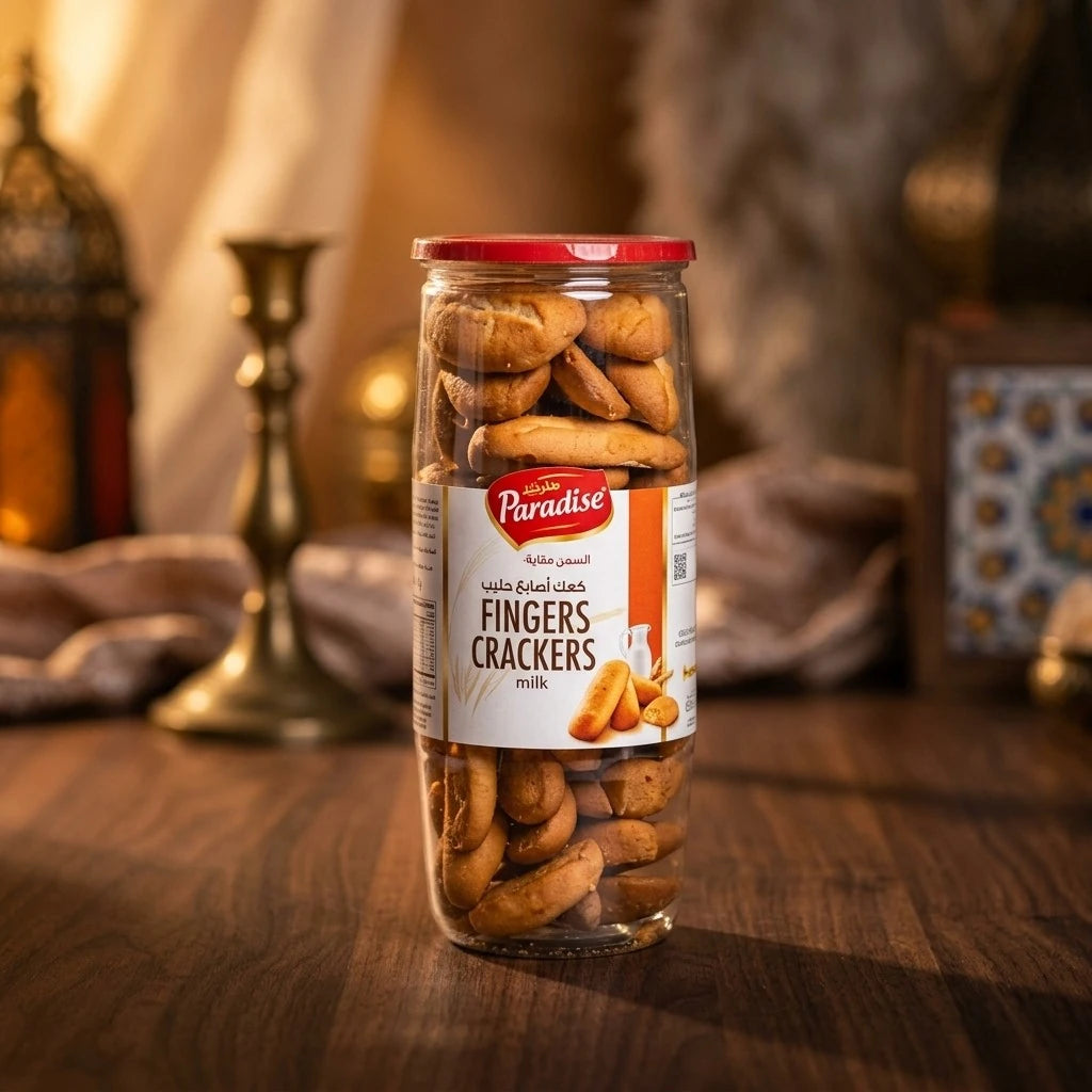 Paradise Fingers Crackers Milch 350g