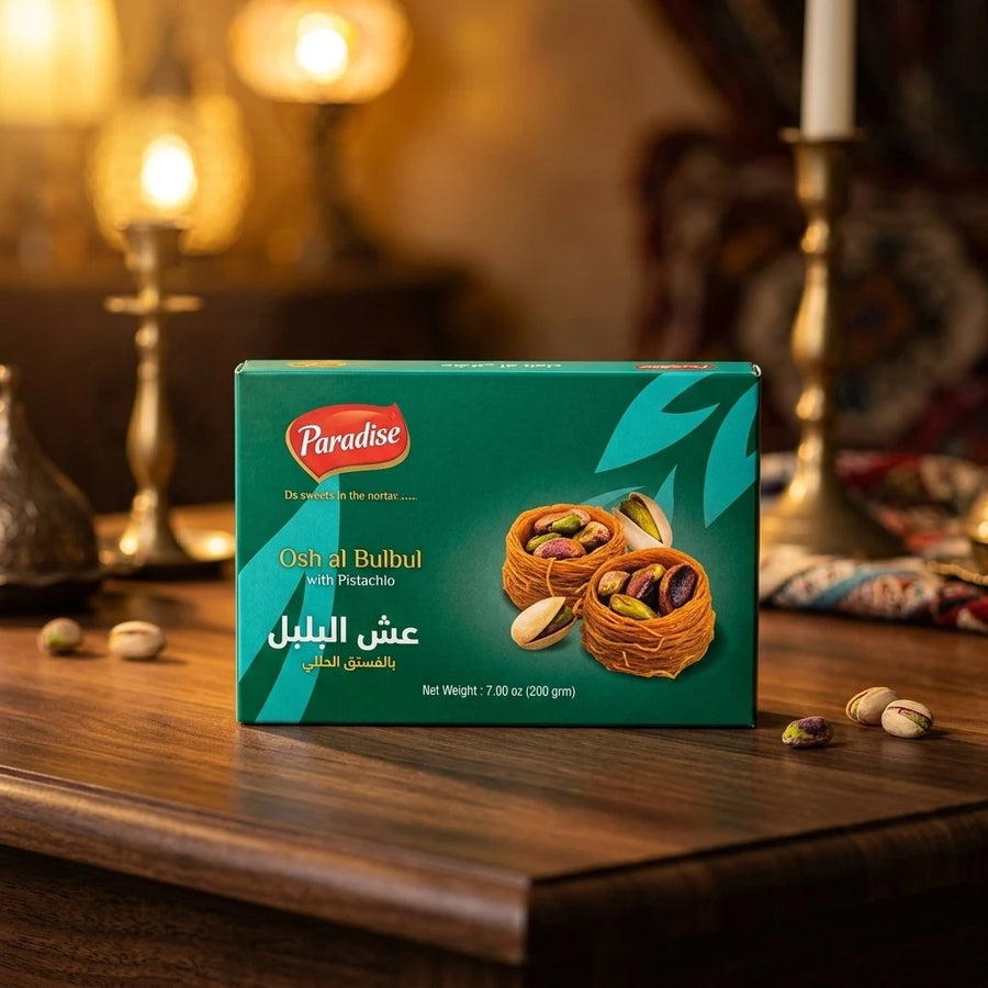 Paradise Osh al Bulbul Pistazie & Cashew 200g