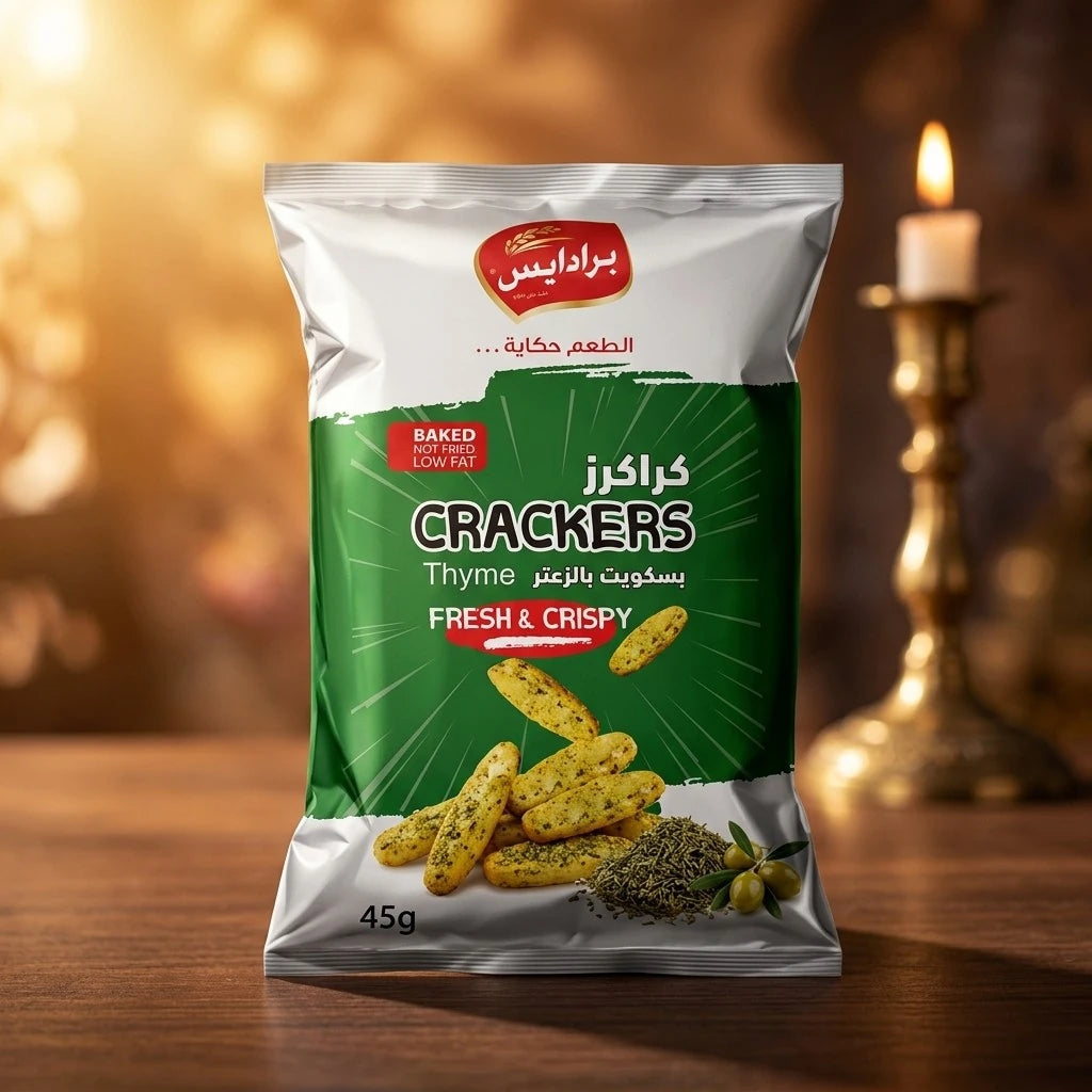 Paradise Mini-Cracker Schwarzkümmel und Sesam Verpackung