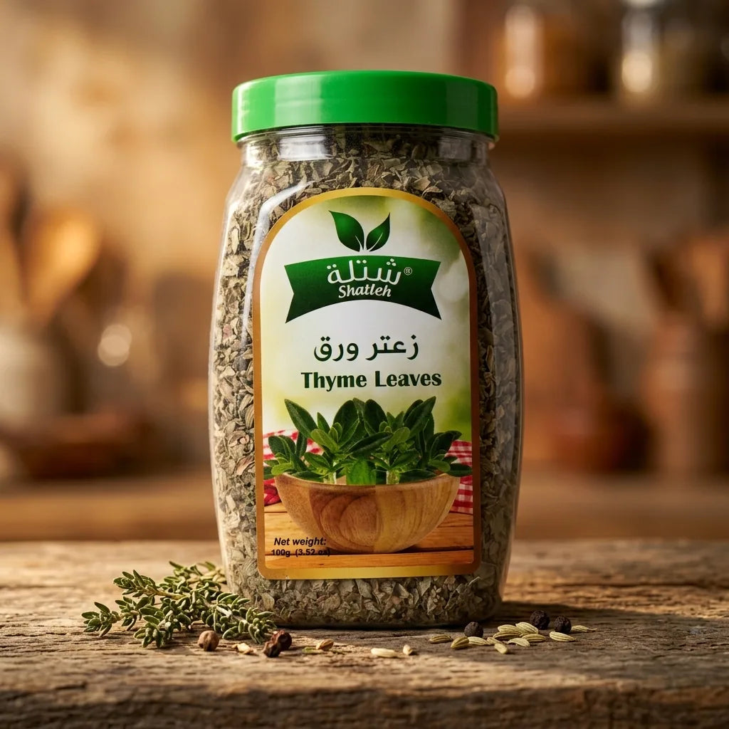 Getrocknete Thymianblätter Za'atar Waraq lose in Packung
