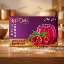 Let's Bake Götterspeise Wackelpudding Himbeere groß