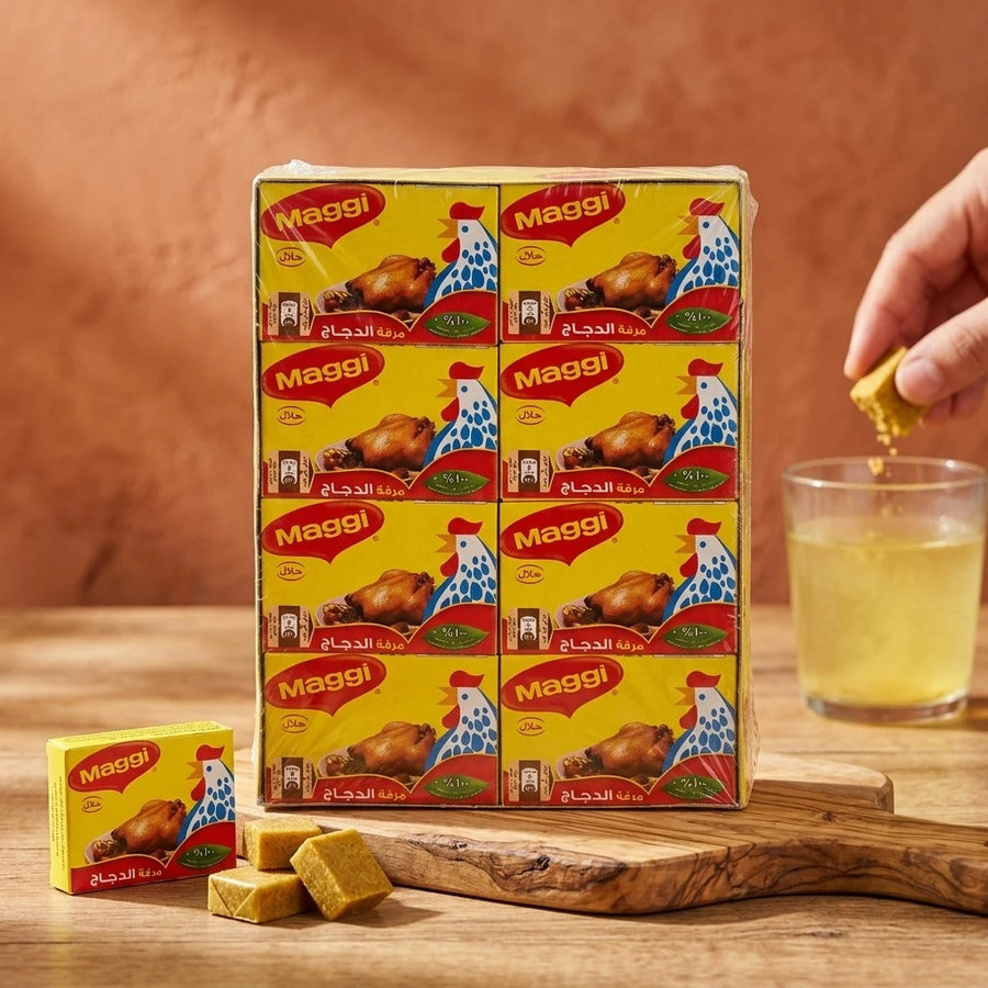 Maggi Hühner-Brühwürfel Halal (24 Pack)