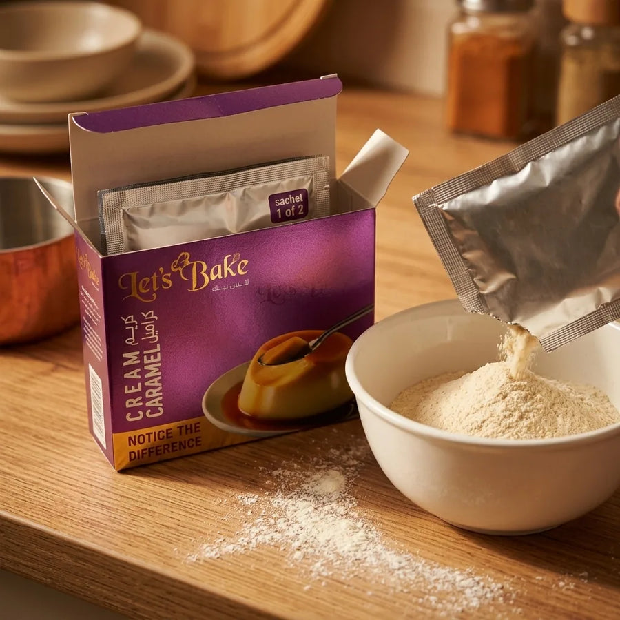 Let's Bake Cream Caramel