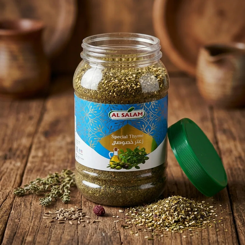 Al Salam Za'atar Thymian mit Sesam und Sumach Detail