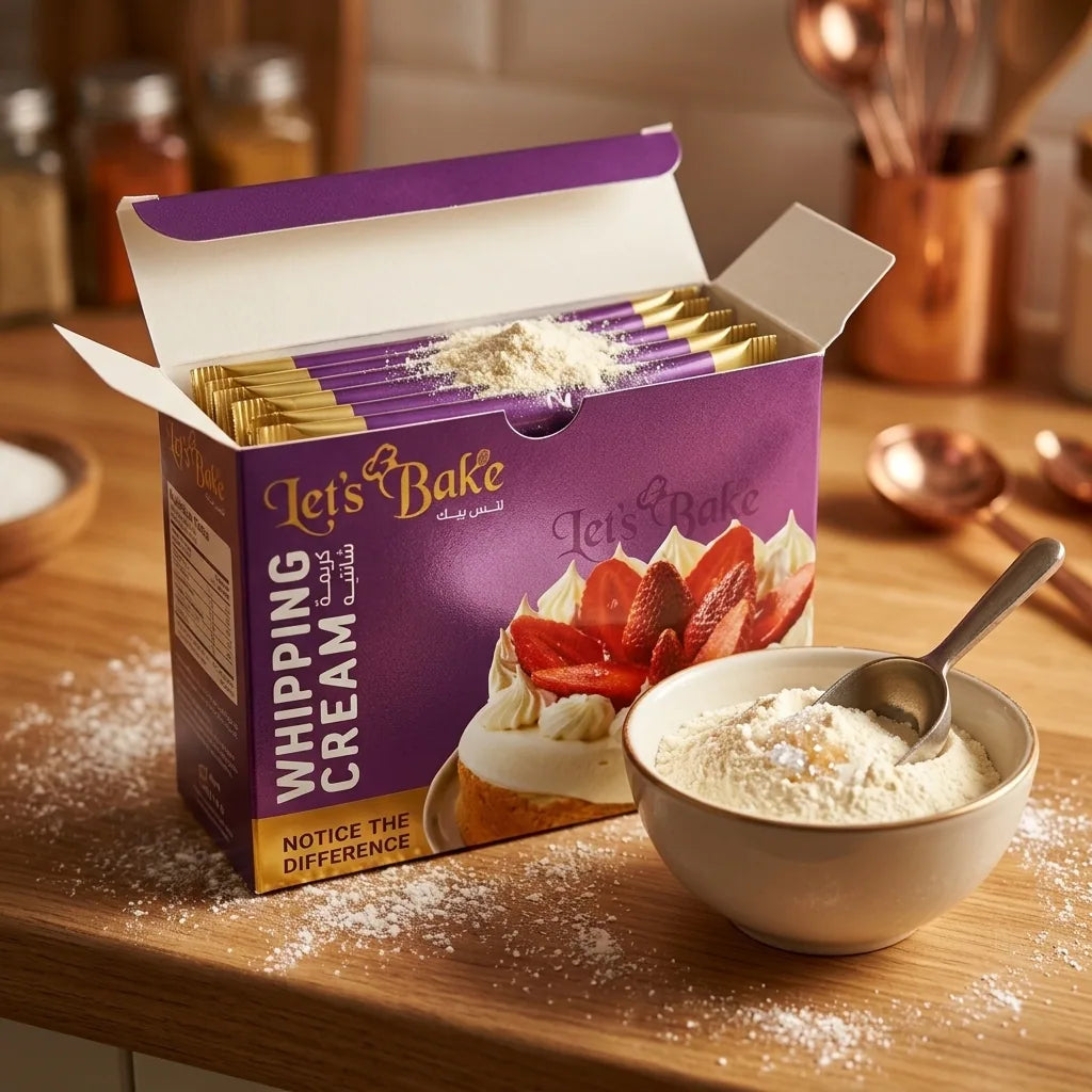 Let's Bake Schlagsahne Pulver Inhalt