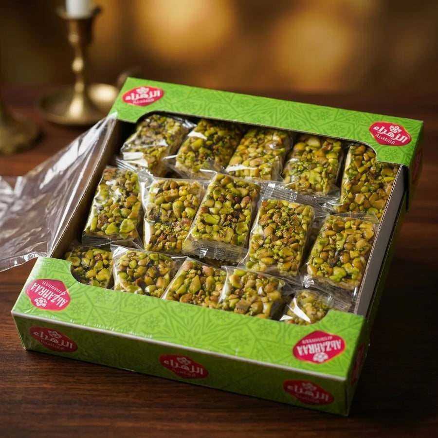 Alzahraa Alshamiyah Pistachio Brittle