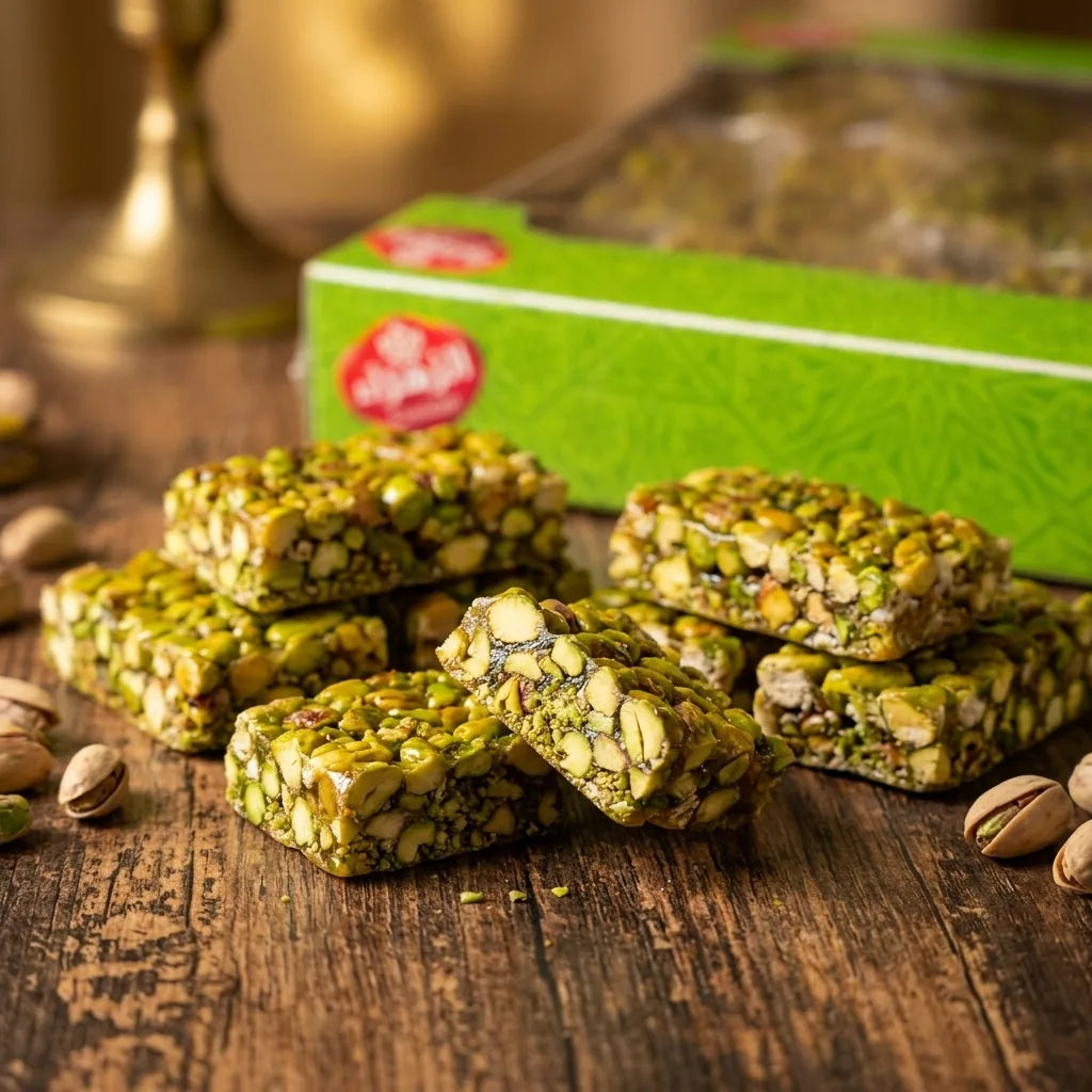 Alzahraa Alshamiyah Pistachio Brittle