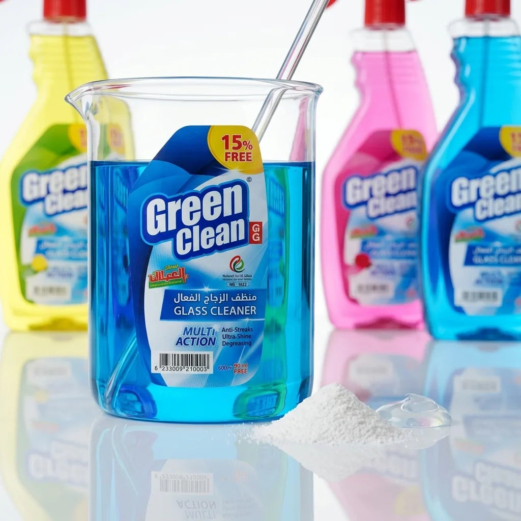 Green Clean Glass Cleaner Spray