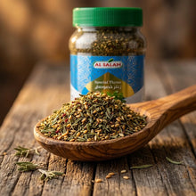 Al Salam Za'atar Thymian Gewürzmischung Rücketikett