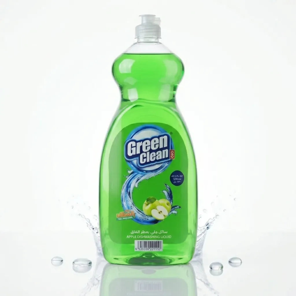 Green Clean Spülmittel Apfel Flasche