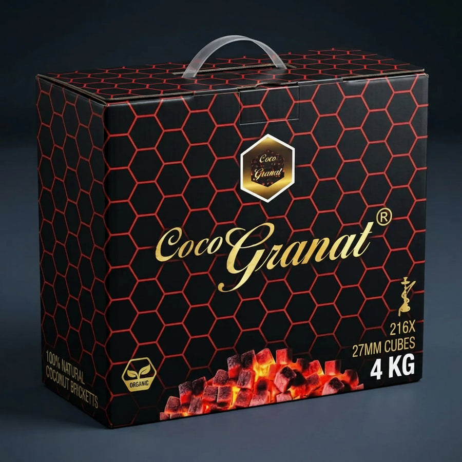 Coco Granat Kokoskohle Naturkohle für Shisha 4kg