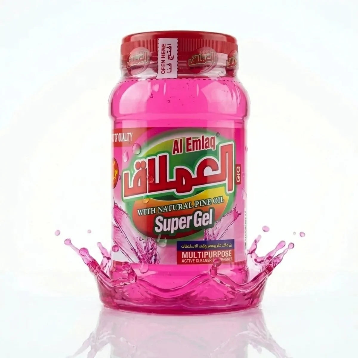 Al-Emlaq Super Gel pink Rose Flasche
