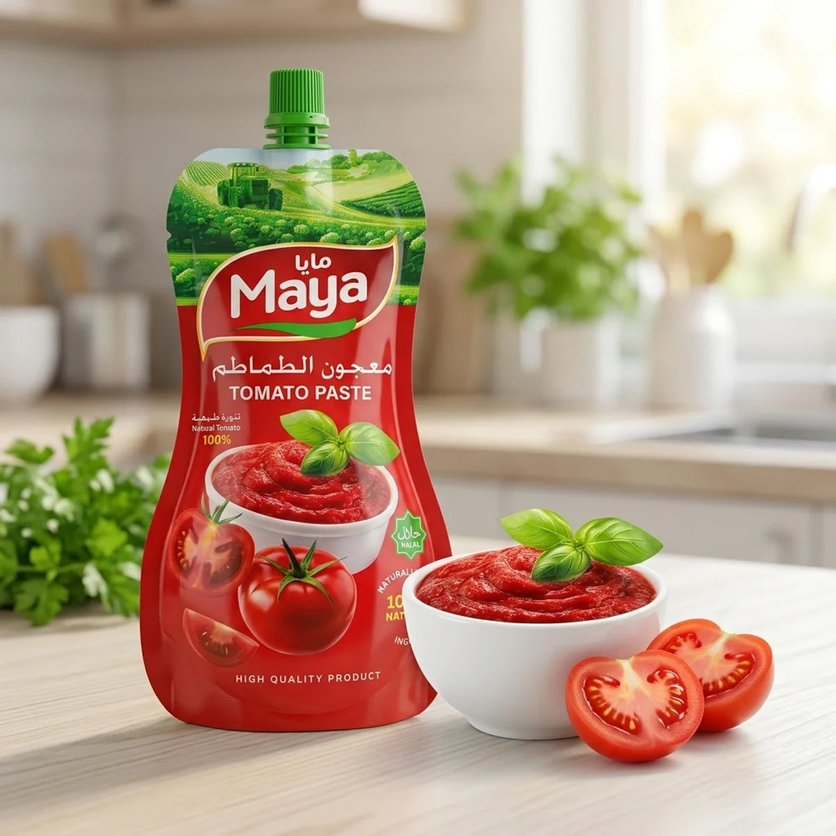 Maya Tomatenmark in Schale