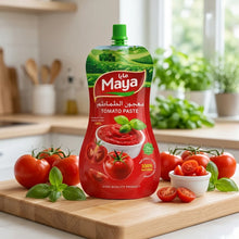 Maya Tomatenmark beim Kochen verwendet