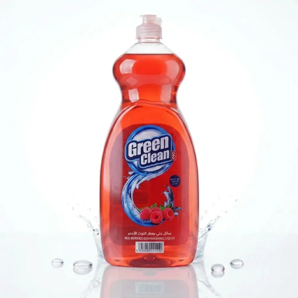 Green Clean Spülmittel Himbeere Flasche