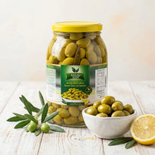 Shatleh jordanische Oliven im Glas