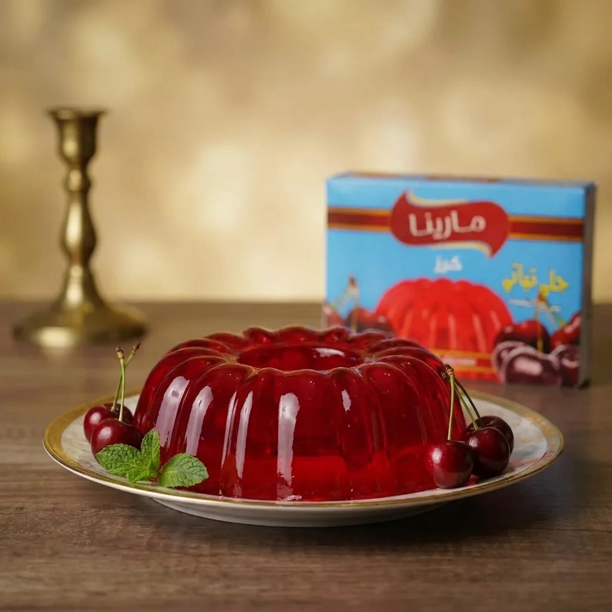 Marina Götterspeise Kirsche Dessert