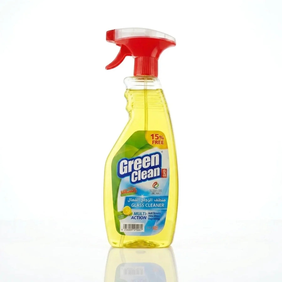Green Clean Glasreiniger gelb Sprühflasche